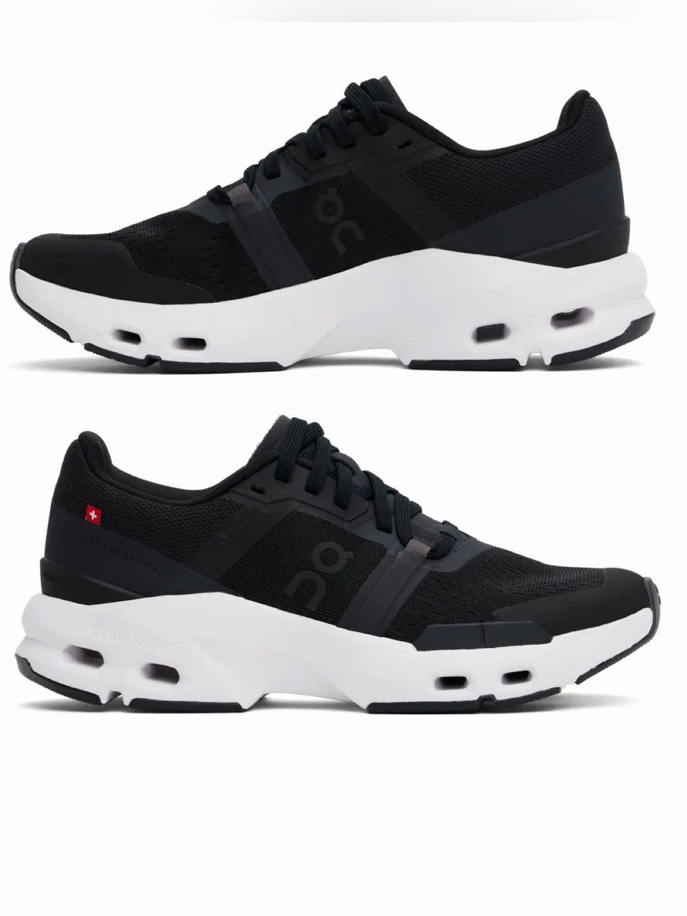 NEW On
Women’s Black Cloudpulse Sneakers Low-top Mesh Lace-up Trainers